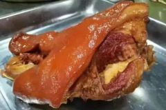 鹵豬頭肉火候